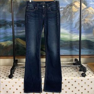 Silver stretch suki mid slim boot jeans w29/l33